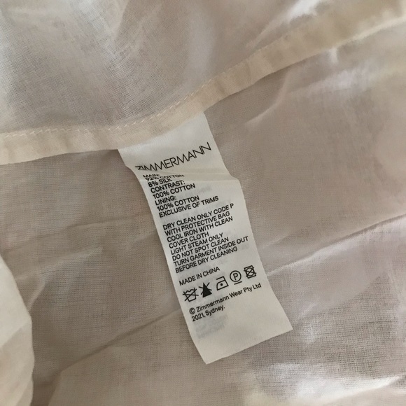 SOLD Zimmermann Rosa Striped Picnic Dress - Picture 9 of 15